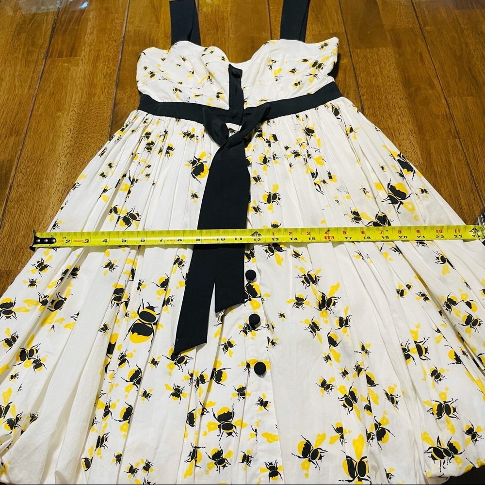 NWOT Diane Von Furstenberg Carson Bumblebee Sundress - Picture 9 of 11